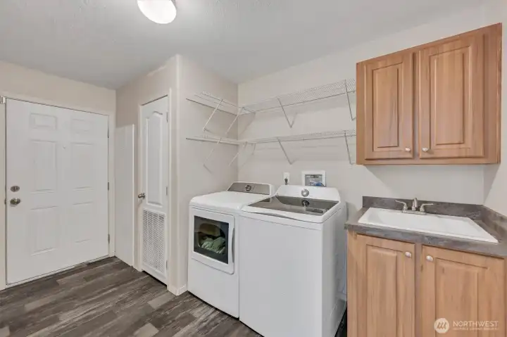 Utility Room with Pantry are 12'x8'.