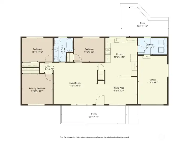 Thoughtfully designed single-level layout featuring spacious living areas, three bedrooms, and seamless flow to outdoor living.