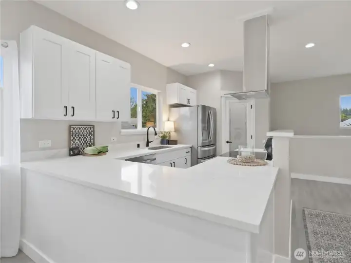 Kitchen view 1