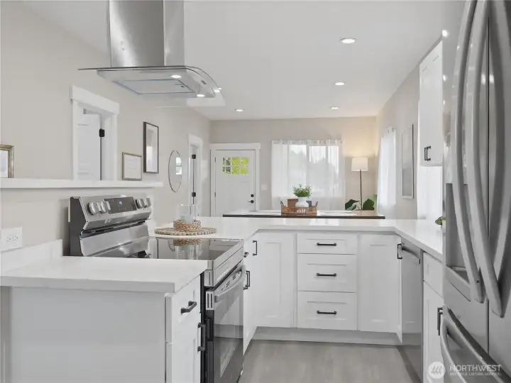 Kitchen view 2