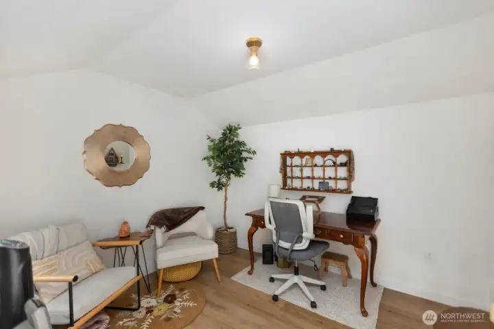 Interior of detached office/studio
