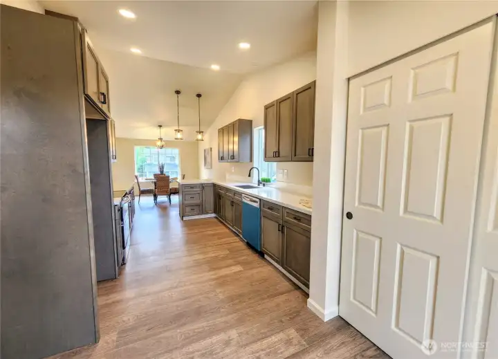 Huge pantry is a perk!