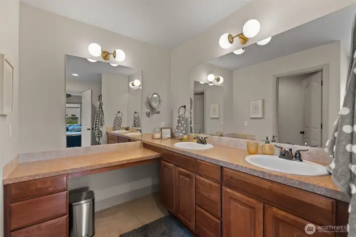 Primary bathroom Primary bathroom