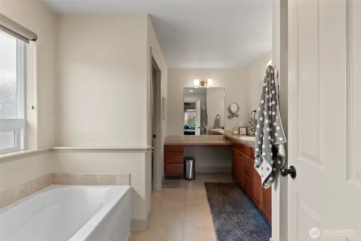 Primary bathroom Primary bathroom