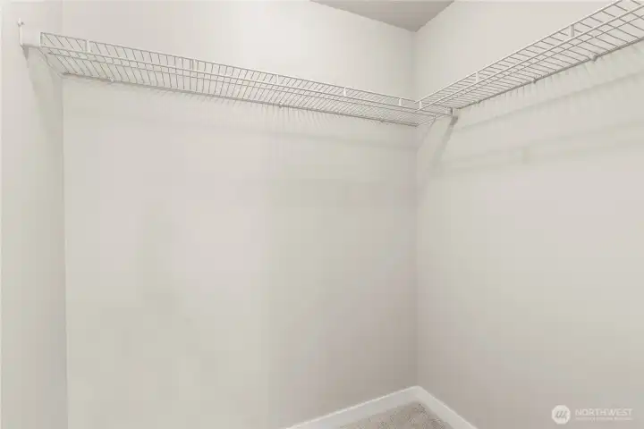 Primary walk-in closet