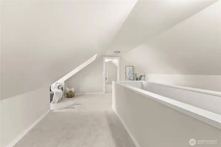 Upstairs facing east