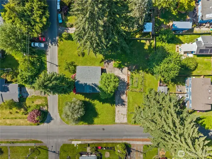 Home is located on a third of an acre--wow! Imagine what you can do with all this space!