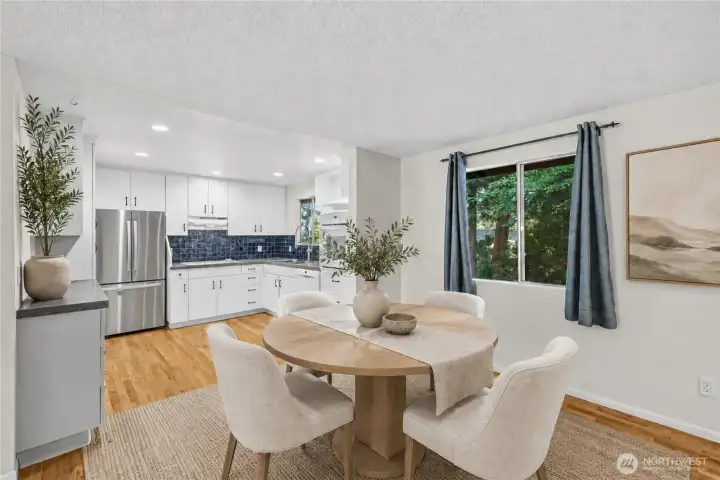 dining & Kitchen - virtually staged