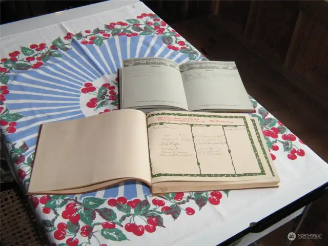 Guest books bring the past to your fingertips.