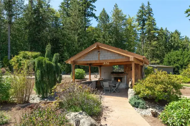 Gazebo from front porch