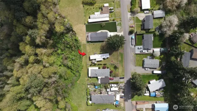 Love how this aerial shot shows off the property!
