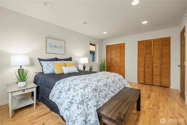 This is the main floor bedroom.