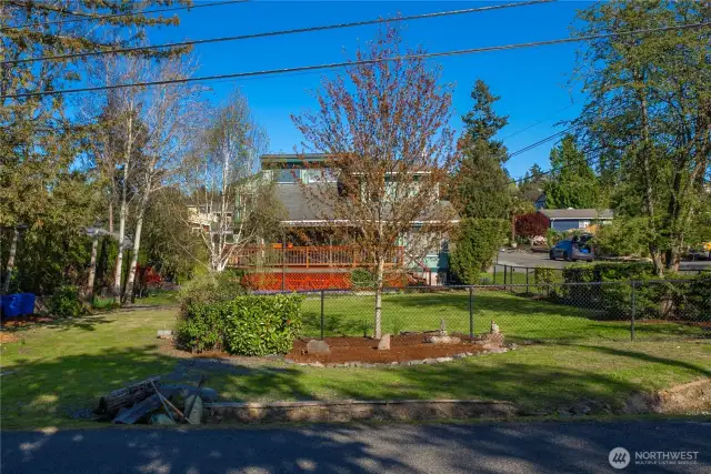 This corner lot .254 acre property on Hyada Blvd NE is just one block from the boat launch, the beach and NE Tacoma's Lighthouse Park.