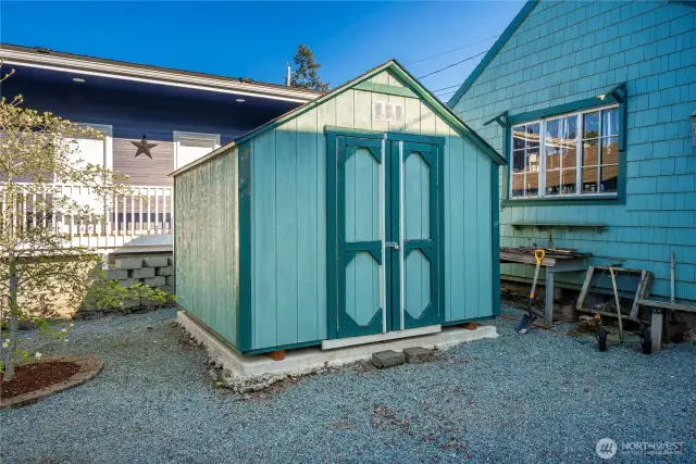 The property includes an early century garage / shop a newer shed for your toy storage and projects.