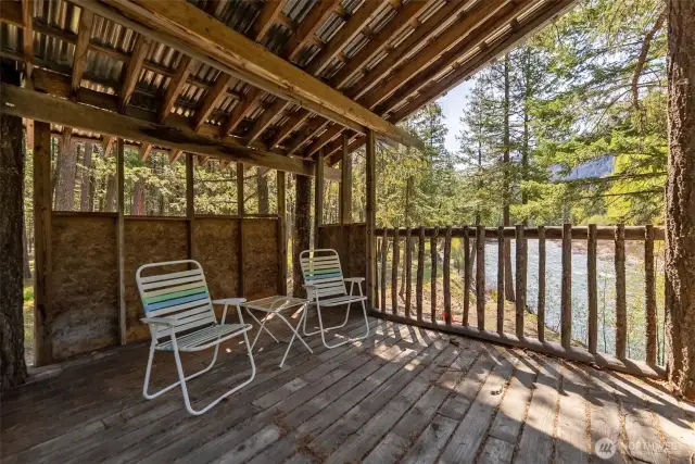 Sleep Under the Stars by the River  Drift off to a river lullaby in this one-of-a-kind setting. Whether it’s treehouse camping or stargazing by the firepit, this magical spot invites you to slow down and savor Mazama nights.