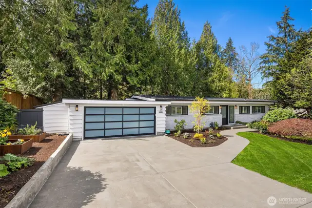 Brand new garage and beautiful driveway installed in 2025!  Talk about street appeal!