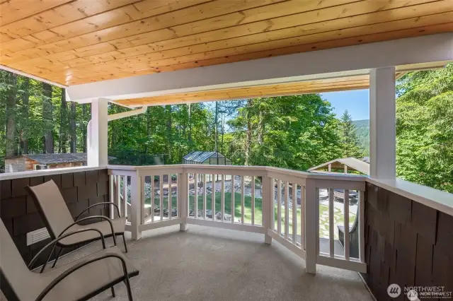 Upstairs Balcony