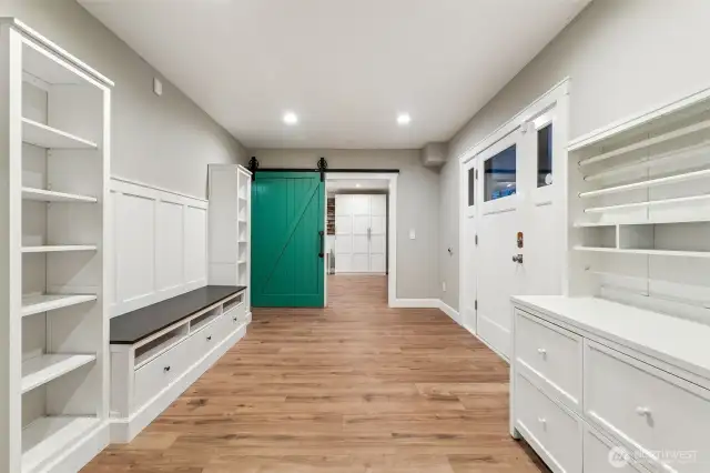 Lower Entry - Mud Room