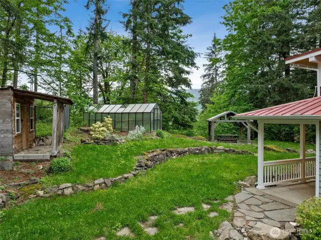 Outbuildings & Greenhouse