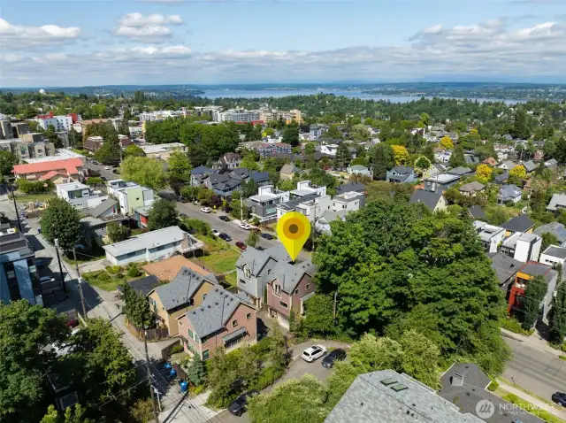 Great location on dead-end street
