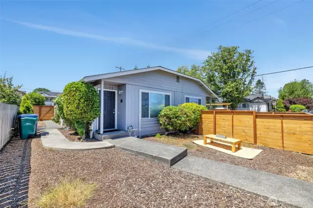 each unit fully fenced for privacy