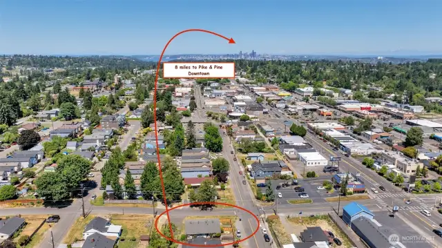 Close to downtown Seattle