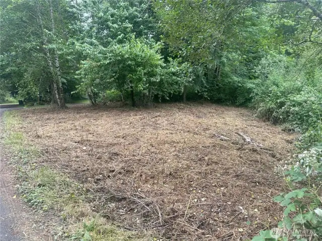 Very accessible and useable recreational lot.