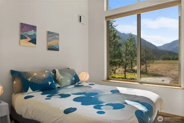 Second bedroom or home office – Flexible space to suit your needs for rest or productivity.