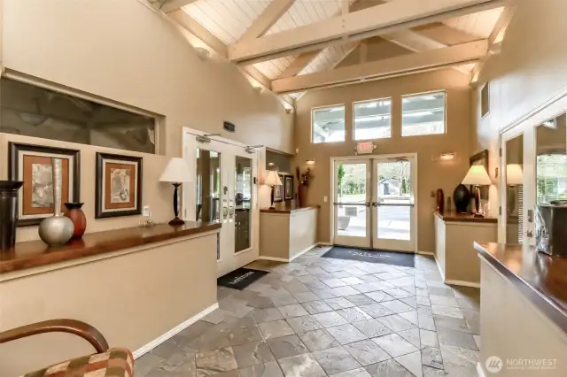 Interior of Clubhouse
