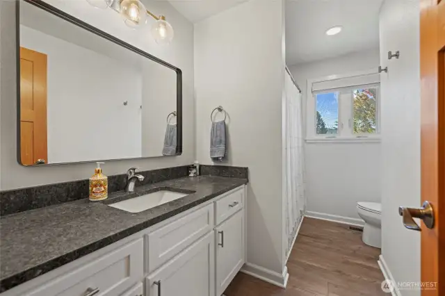 Full hall bathroom