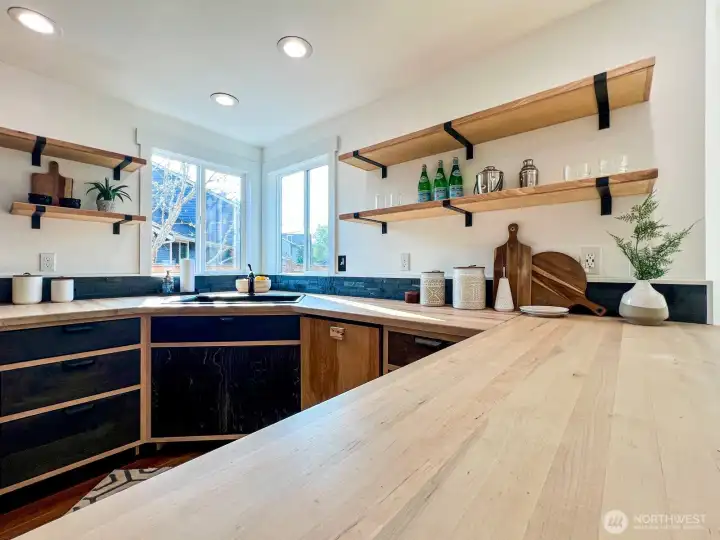 Sealed Butcher Block Counter
