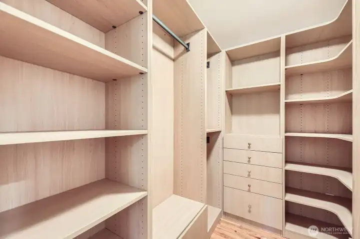 Walk-in is 1 of 2 closets in the Primary bedrooms