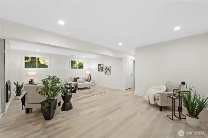 Large Bonus room possibly be converted to two rooms for home office