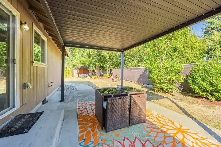 Step onto a pathway to whimsical bridge, diy mini golf, rock tic tac toe, gatherings around smores over fire, and more! Star lights and string lights any night!