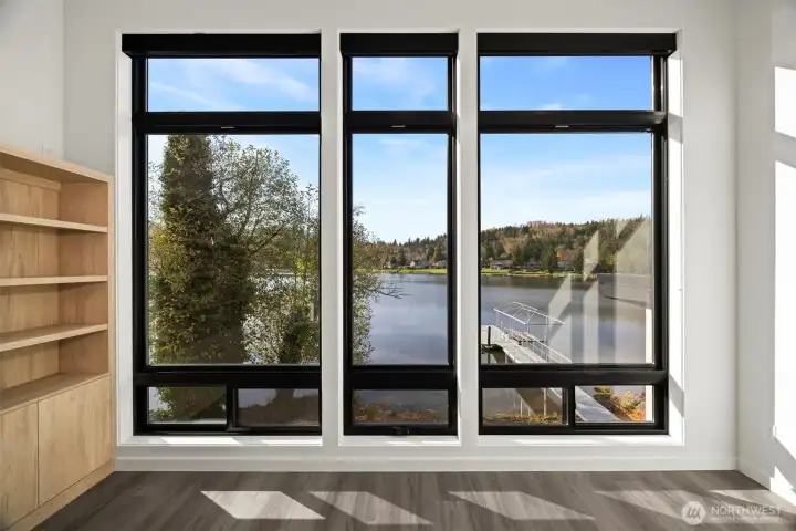 A close-up view of the views from this upper room.