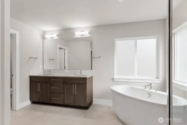 Primary Bathroom - Photos are for representation only.  Features, colors and selections may differ from photograph. See site agent for details.