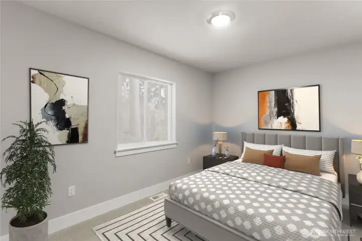 2nd Bedroom - Photos are for representation only.  Features, colors and selections may differ from photograph. See site agent for details.