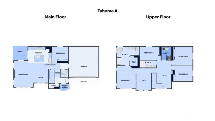 Tahoma A Floor Plan
