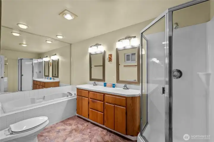 Primary bathroom