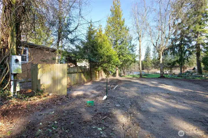 Utilities on property