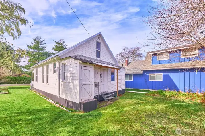 2nd driveway in the back