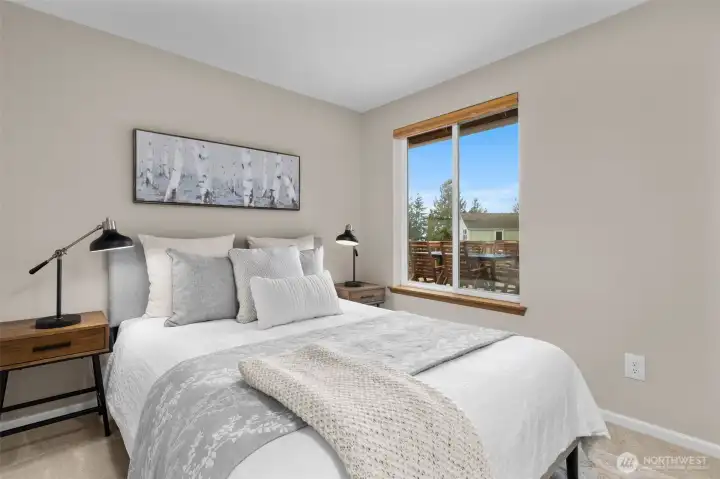 Bedroom #2 (main floor).