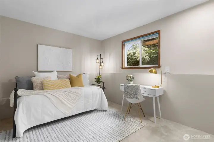 Bedroom #5 (in basement).