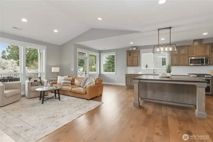 Large Windows Bring in Natural Light