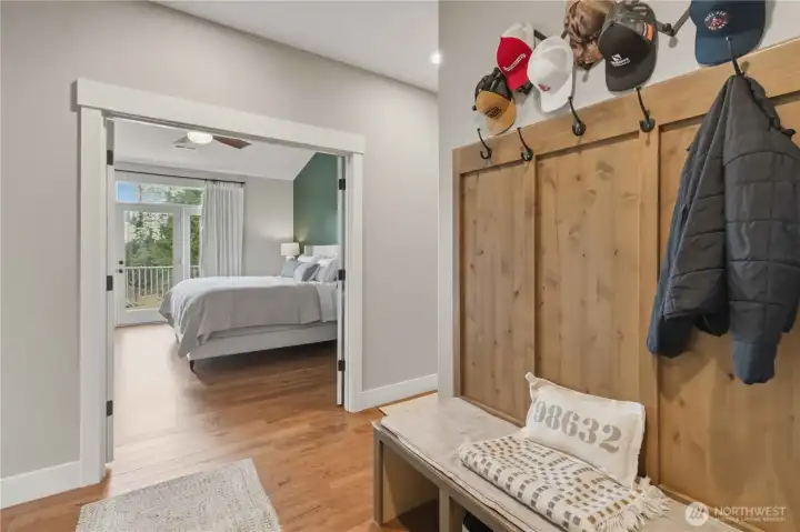 Entrance from Garage