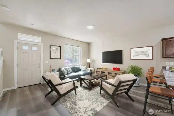 Staging photo for your family room
