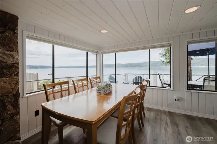 Open Concept Living Room/Formal Dining Area