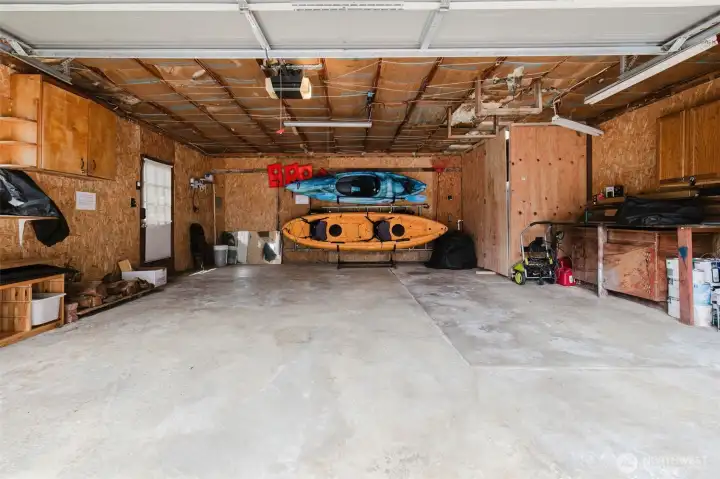 Inside Garage and Well aces