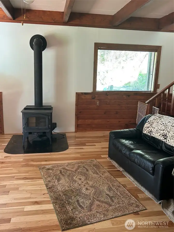 wood stove