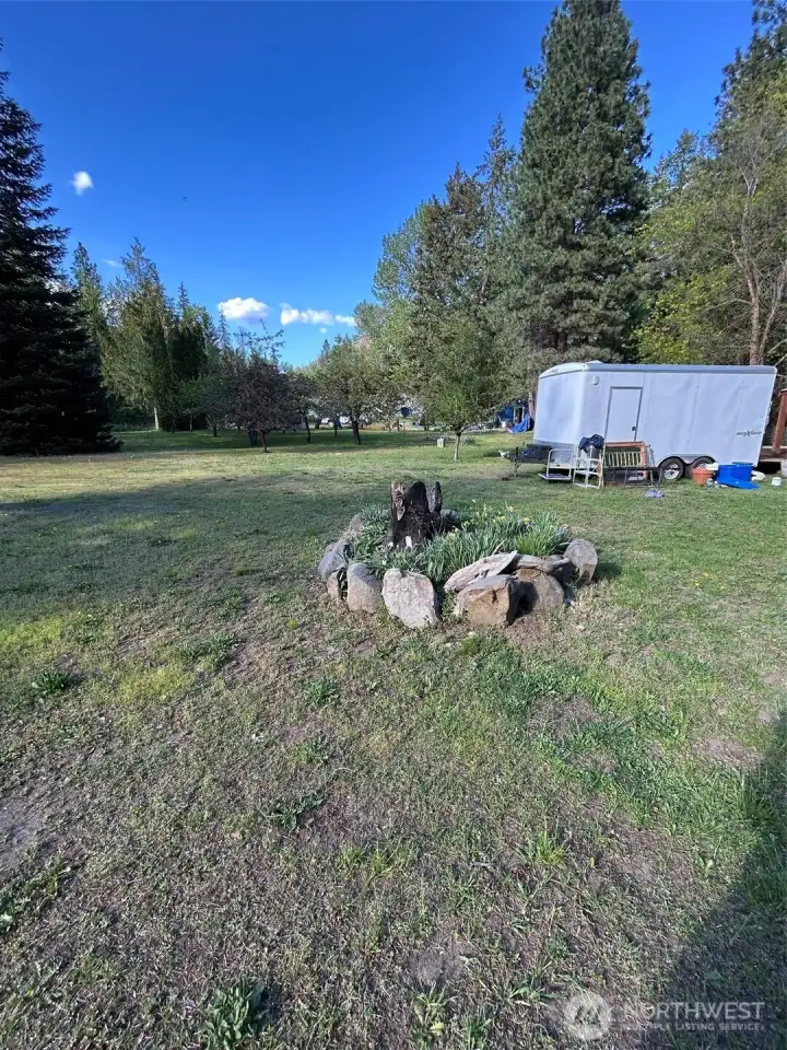 front yard area